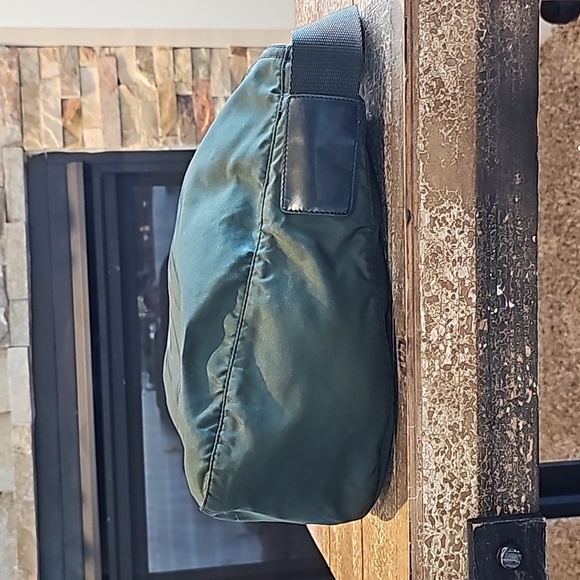 Prada Green Nylon Shoulder Bag - Picture 4 of 16
